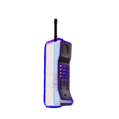 A gif of a rotating cell phone